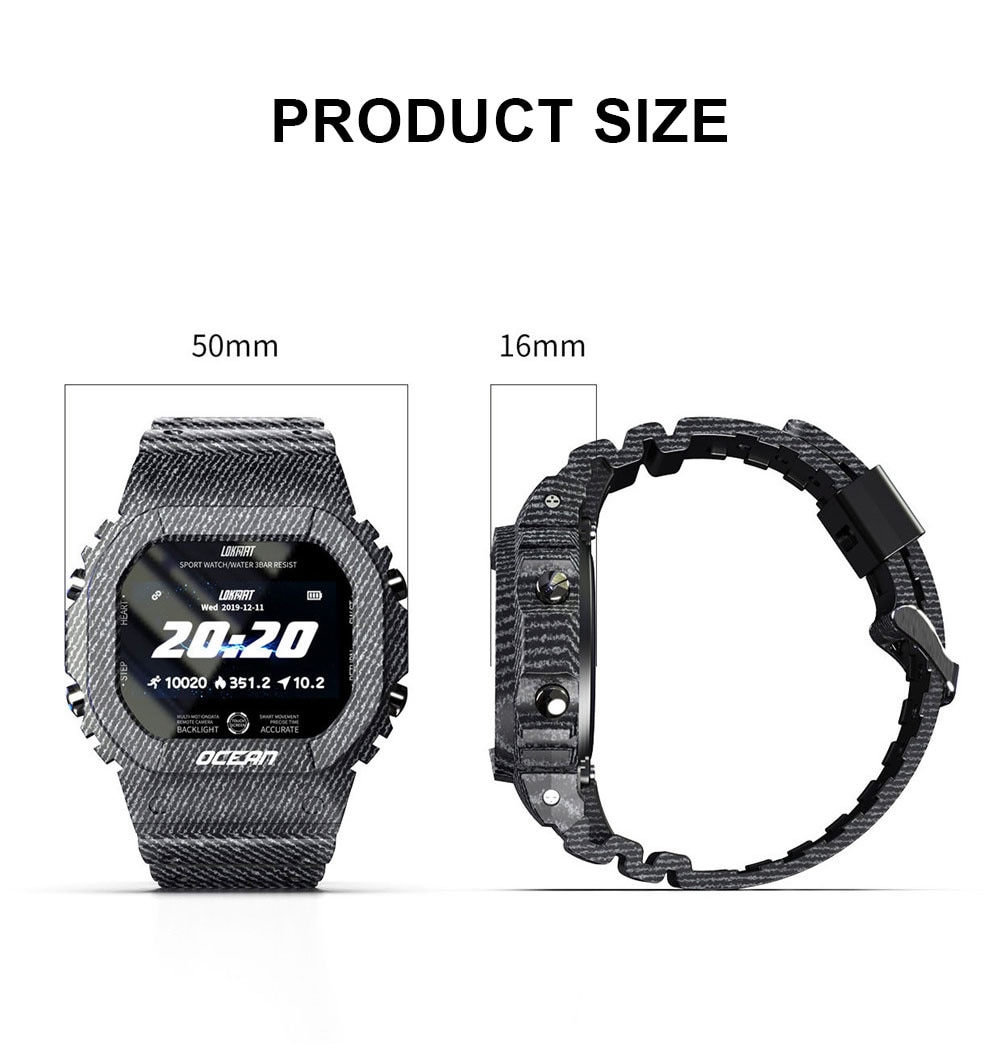 Shockproof Color Screen Smart Watch